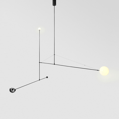 Подвесной дизайнерский светильник Mobile Chandelier 1 by Michael Anastassiades