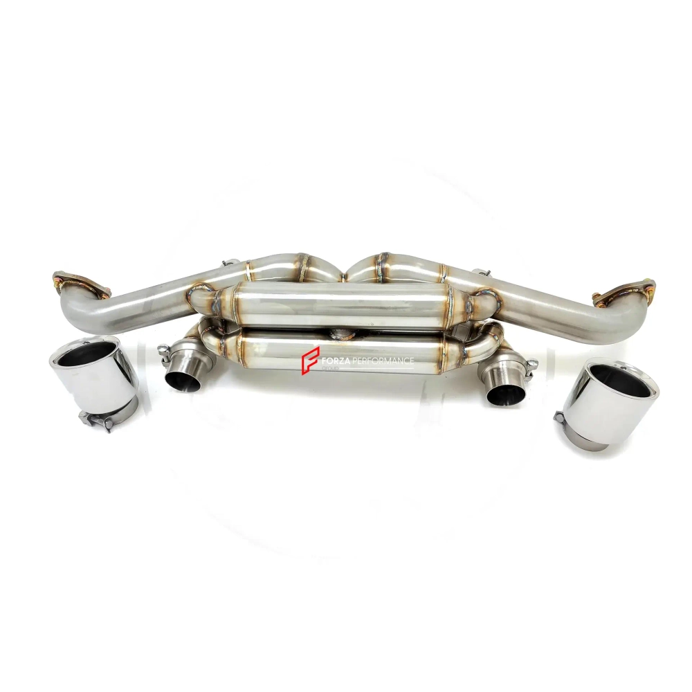 Глушитель с заслонками для Porsche 718 Cayman GT4 RS 4.0T 2021-2024 Порше Кайман