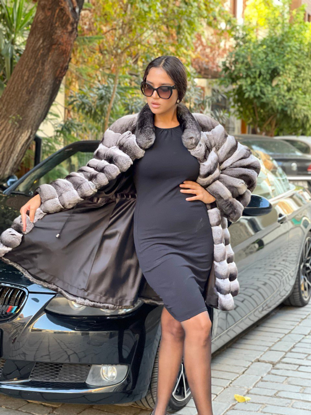 Шуба из шиншиллы