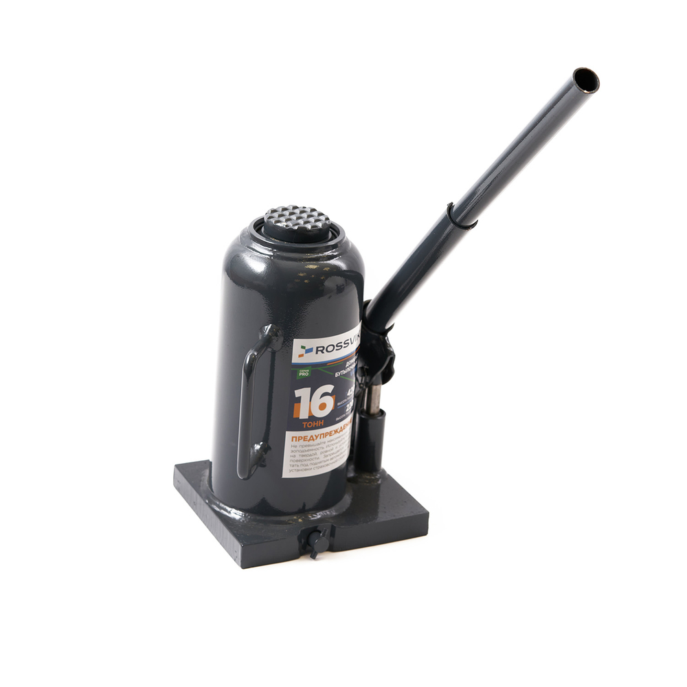 Домкрат бутылочный ROSSVIK PRO V016, г/п 16,0т