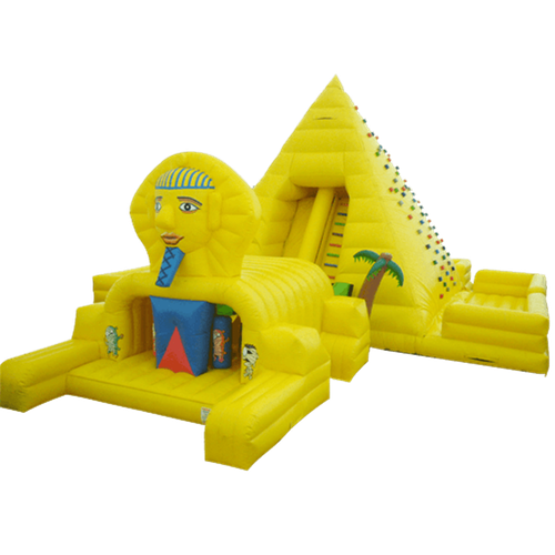 Большой надувной батут-горка "Луксор"