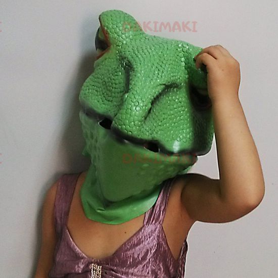 Маска лягушки карнавальная арт. 113