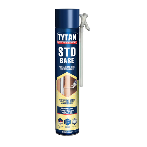 Пена монтажная  TYTAN PROFESSIONAL STD ЭРГО 500 мл всесезонная