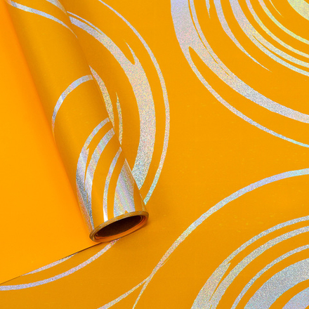 Пленка матовая 2х ст. "Круги" 60см*10м