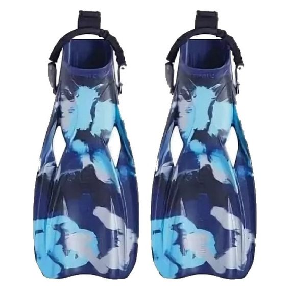 Ласты регулируемые Mares XR Power Plana Tec синий камуфляж