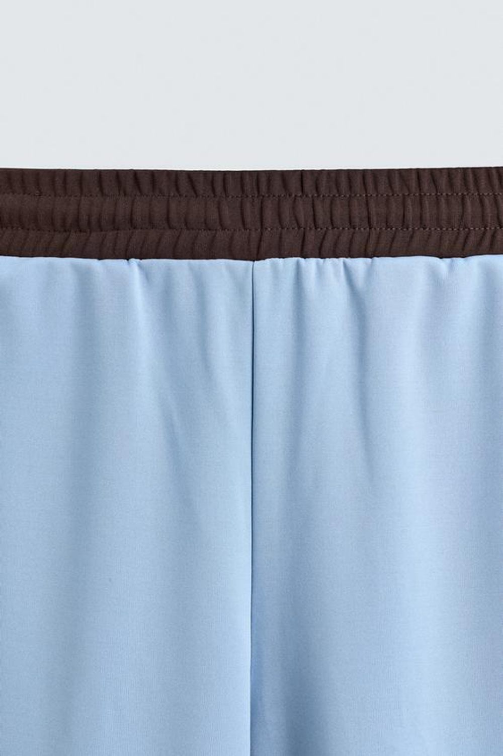 ZARA HARRY LAMBERT X DISNEY КОНТРАСТНЫЕ БРЮКИ-ДЖОГГЕРЫ, НЕБЕСНО-ГОЛУБОЙ