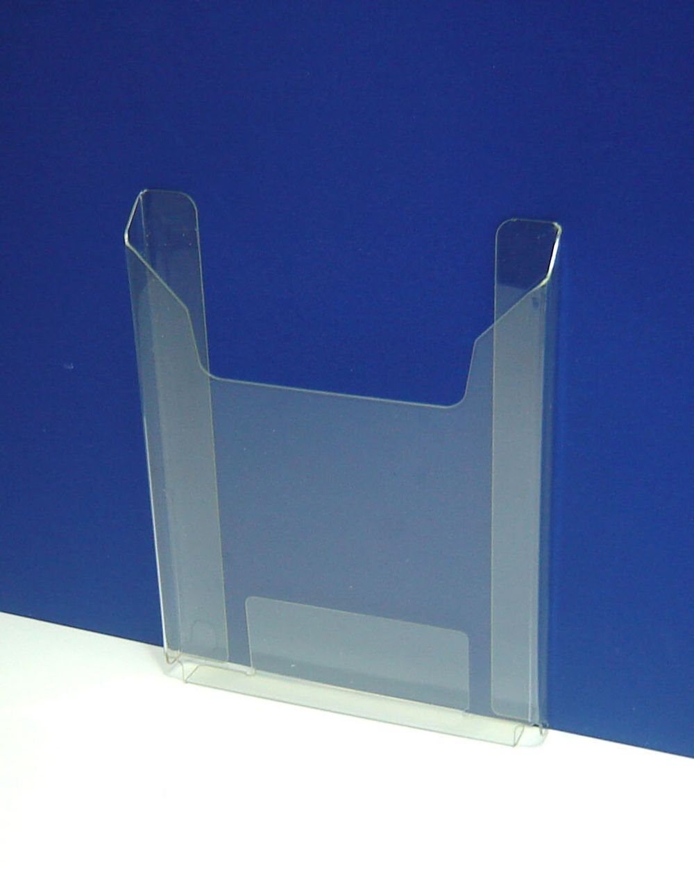 Карман буклетница А4 верт Н=275, 15мм, 1,5 ПЭТ + скотч