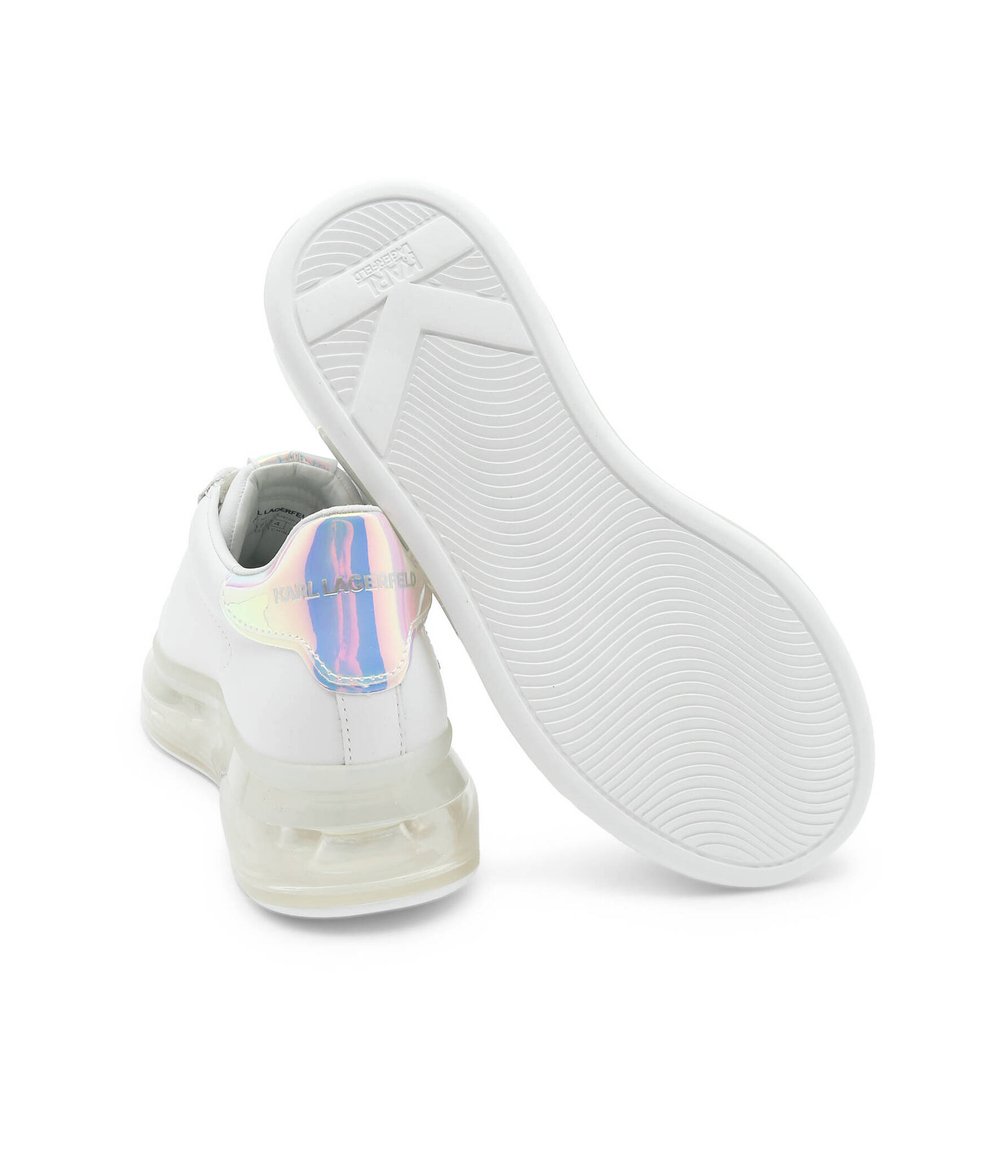 Кожаные кроссовки kapri kushion signia pearl logo lo Karl Lagerfeld - белый(KL62610P)