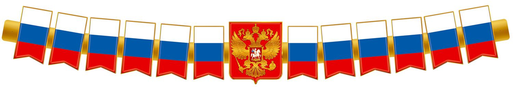 Комплект для оформления интерьера Патриотический Россия-1