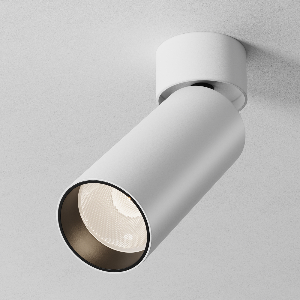 Накладной светодиодный светильник Maytoni FOCUS LED C055CL-L12W3K-SS-W