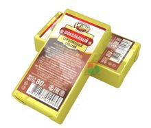 Белорусский сыр плавленый &quot;Шоколадный&quot; 80г. Кобрин - купить с доставкой по Москве и области