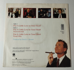 Винтажная виниловая пластинка LP Annie Lennox and Al Green Put A Little Love In Your Heart Новая Рождественская Сказка (Germany 1988) Maxi Single