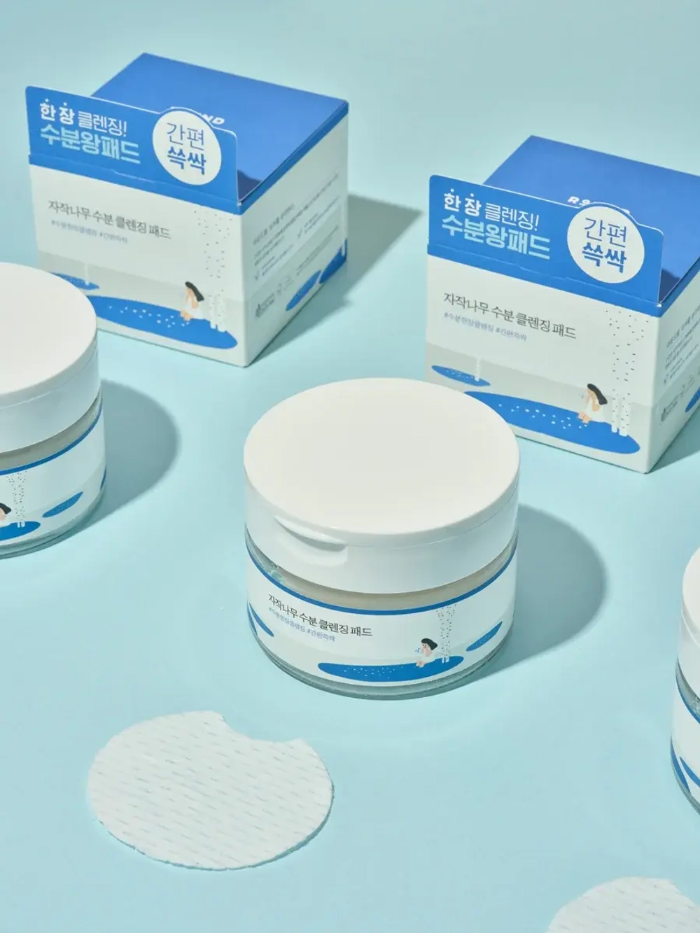 Round Lab Очищающие пэды с берёзовым соком Birch Juice Cleansing Pad 60 шт