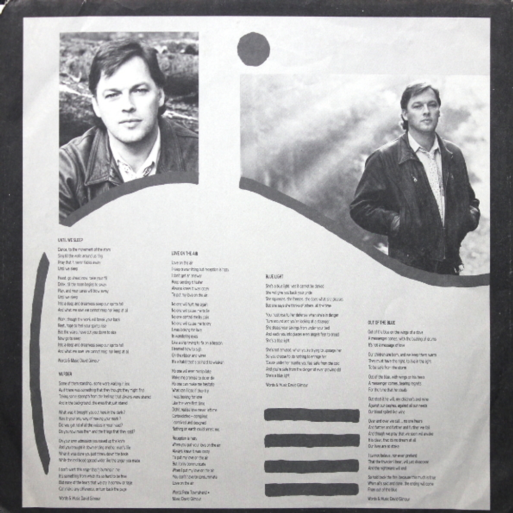 David Gilmour / About Face (LP)