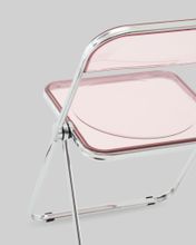 Стул Fold Pink складной розовый