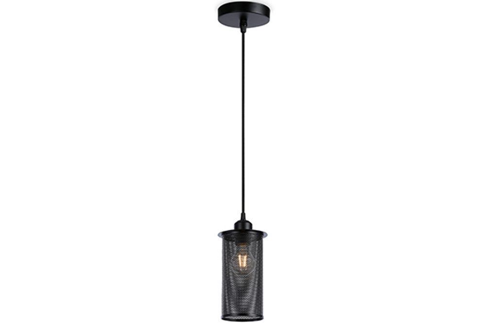 Подвесной светильник в стиле лофт TR8162 BK черный E27 max 40W D102*1055