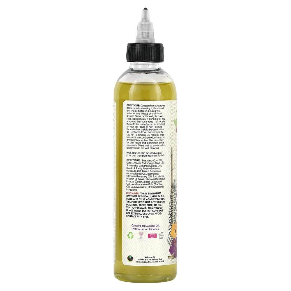 Alikay Naturals, Blended Therapy, горячее масло, 237 мл (8 жидк. унц.)