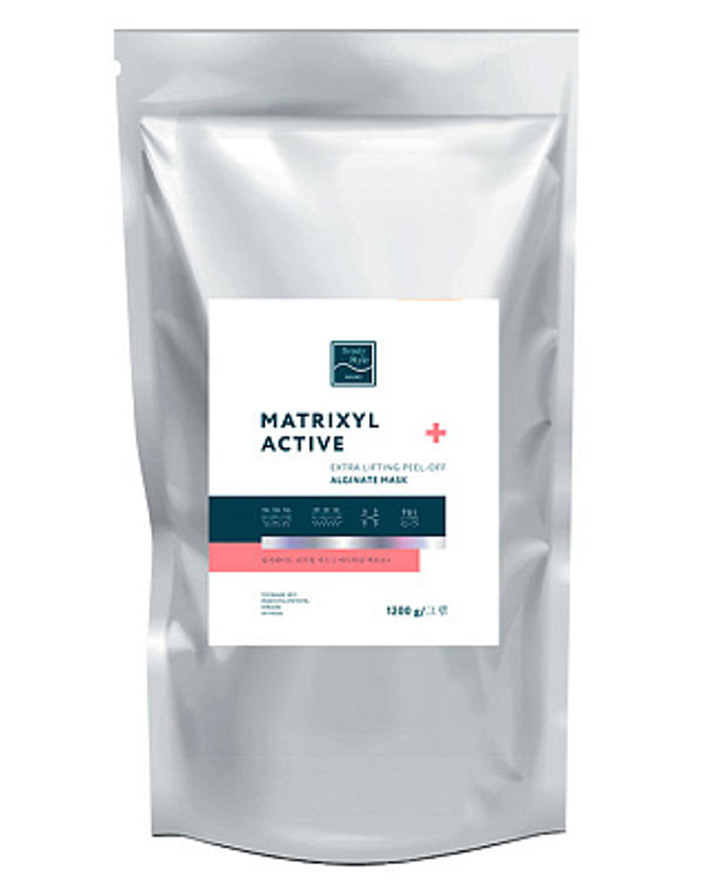 Альгинатная лифтинг-маска "Matrixyl Active +" (Матриксил актив плюс) 1,2 кг Beauty Stylе (мощный антиэйдж, все типы кожи)