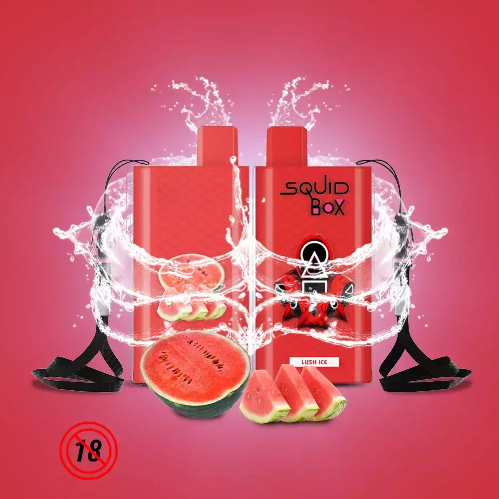 RandM  Squid Box 5200 - Lush Ice (5% nic)