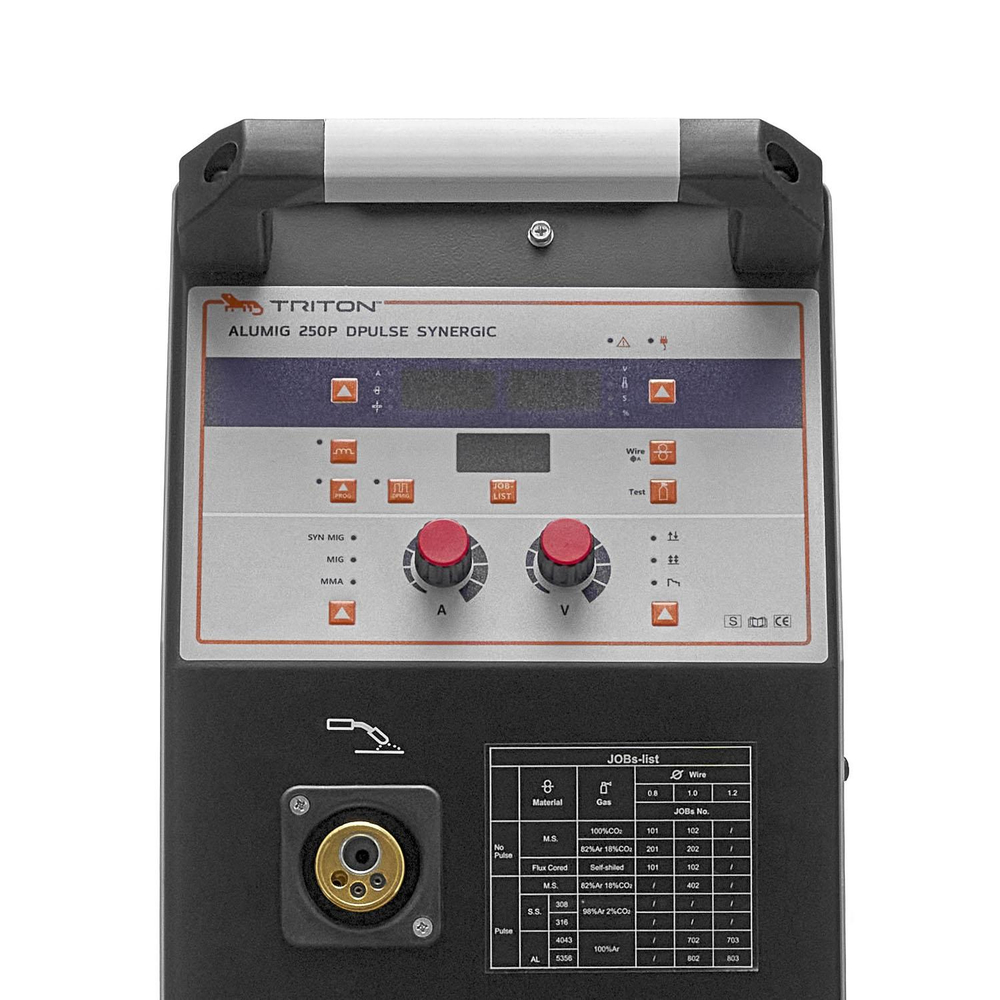 Сварочный полуавтомат TRITON ALUMIG 250P Dpulse Synergic 380v TAMG250PDPSN3V