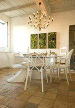 Pendant design lamp  2097 30 by Flos (Silver)