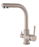 16025-M Смеситель для кухни на две воды GANZER  (10/1шт)