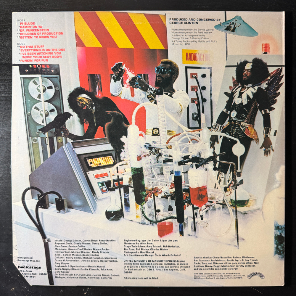 Parliament ‎– The Clones Of Dr. Funkenstein (США 1976г.)