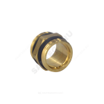 Ниппель латунь Ду 32 (1 1/4") НР R189D Giacomini R189DY006