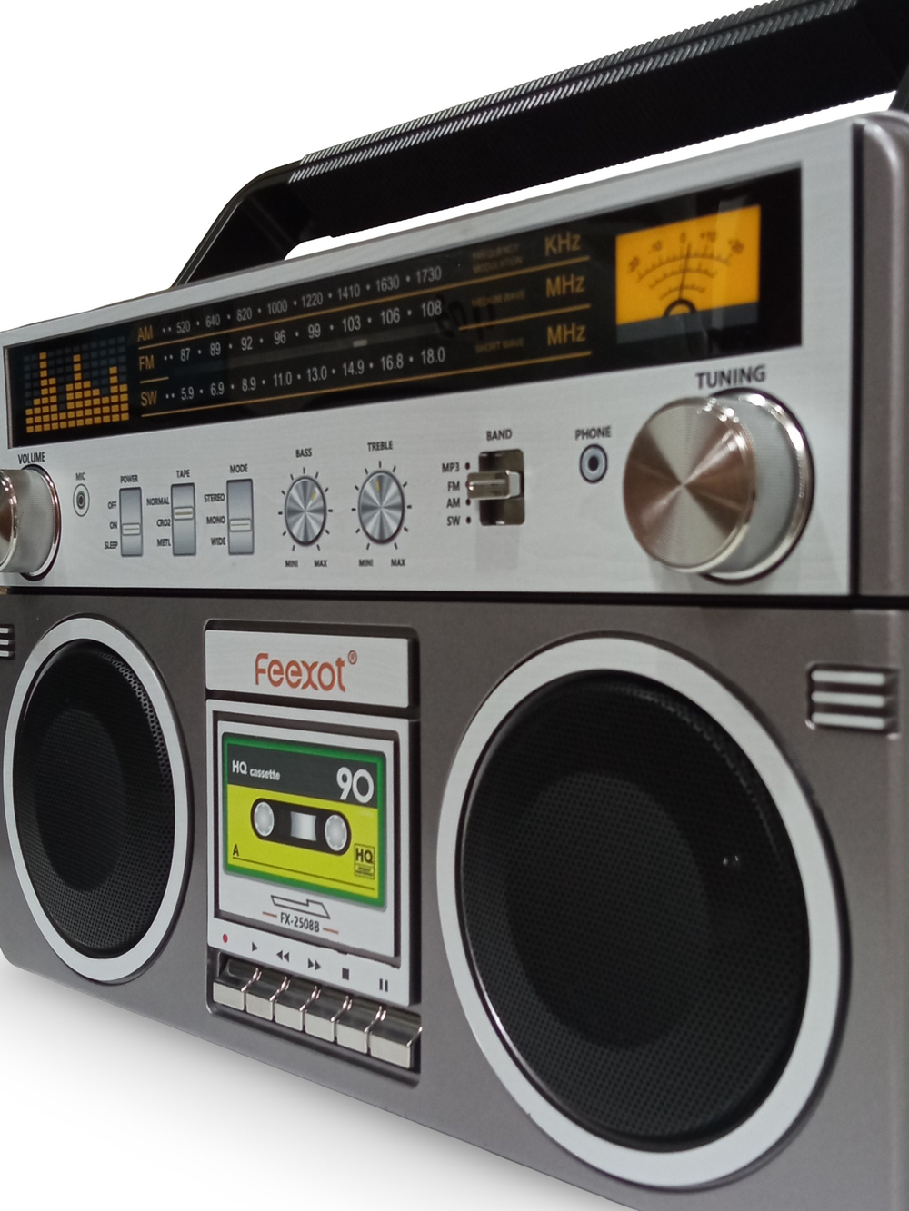 Радиоприемник в ретро стиле с MP3 плеером BT AC/DC Stereo FX-2508B