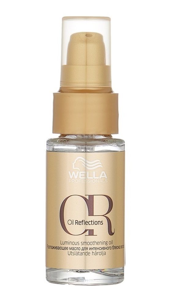 Wella Oil reflections Разглаживающее масло для интенсивного блеска волос 30 мл