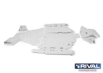 Защита днища алюминиевая Rival для BRP Defender Traxter