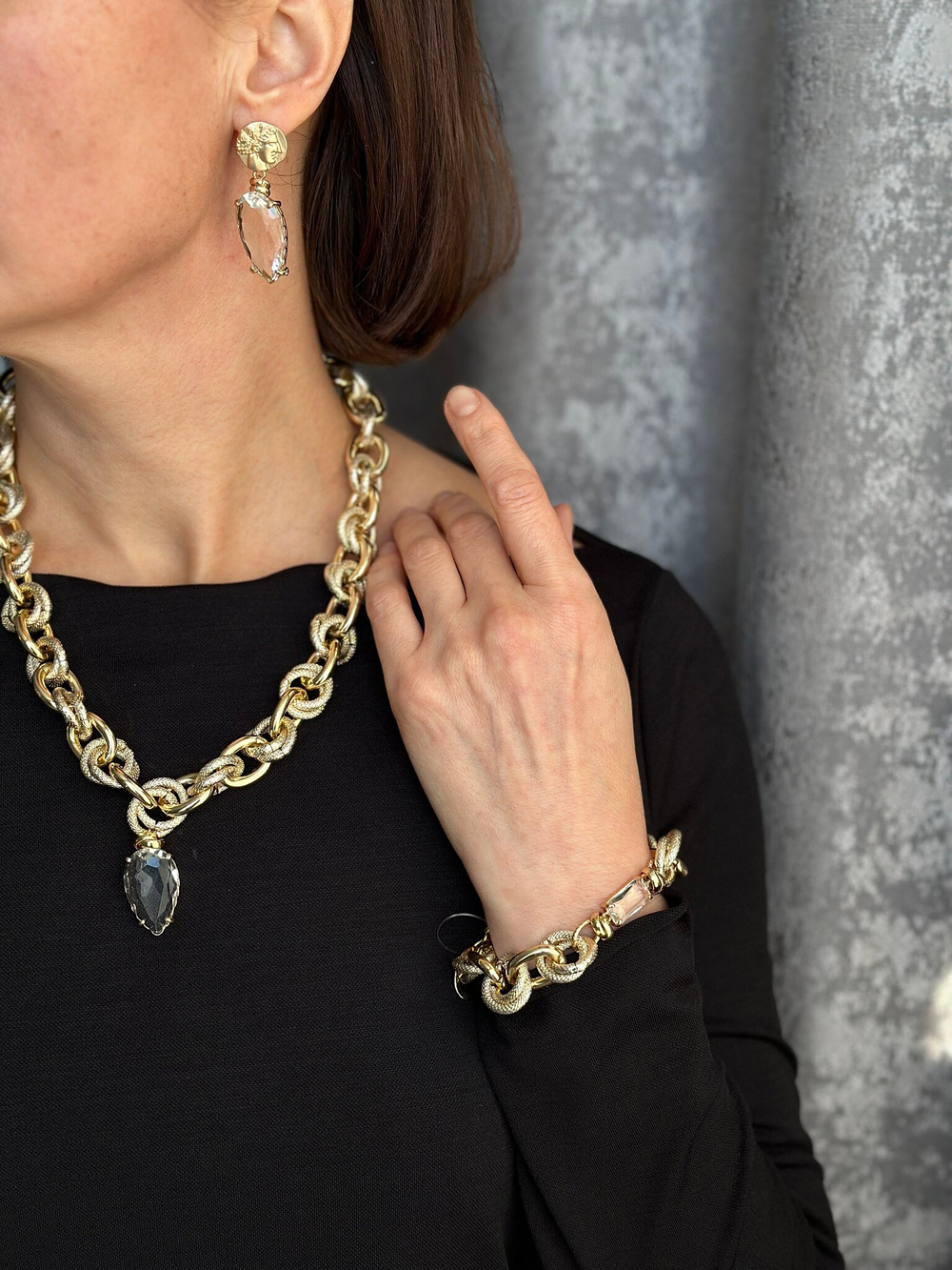 HMG 1275 GS Cryst Колье арт.1550