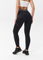 Легинсы с сеткой компрессионные