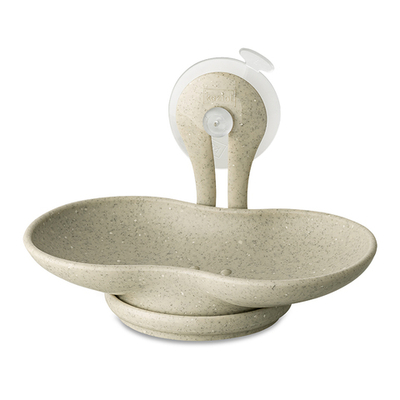 Мыльница на присоске loop organic, песочная