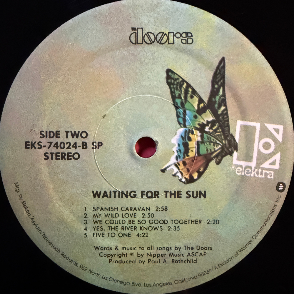 The Doors ‎– Waiting For The Sun (США 1976г.)