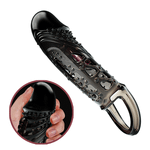 Черная насадка 18,5см с вибрацией Pretty Love Cecelia BI-026242-1