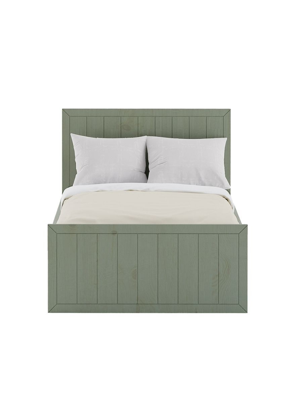 Кровать односпальная Карлос, деревянная