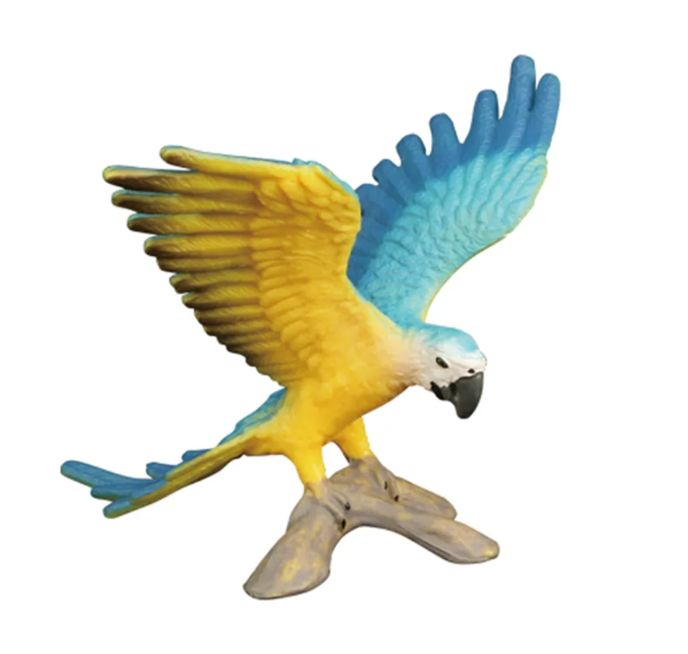 Игровой набор Masai Mara Мир диких животных: орел, попугай ара ,аист, тукан, стервятник