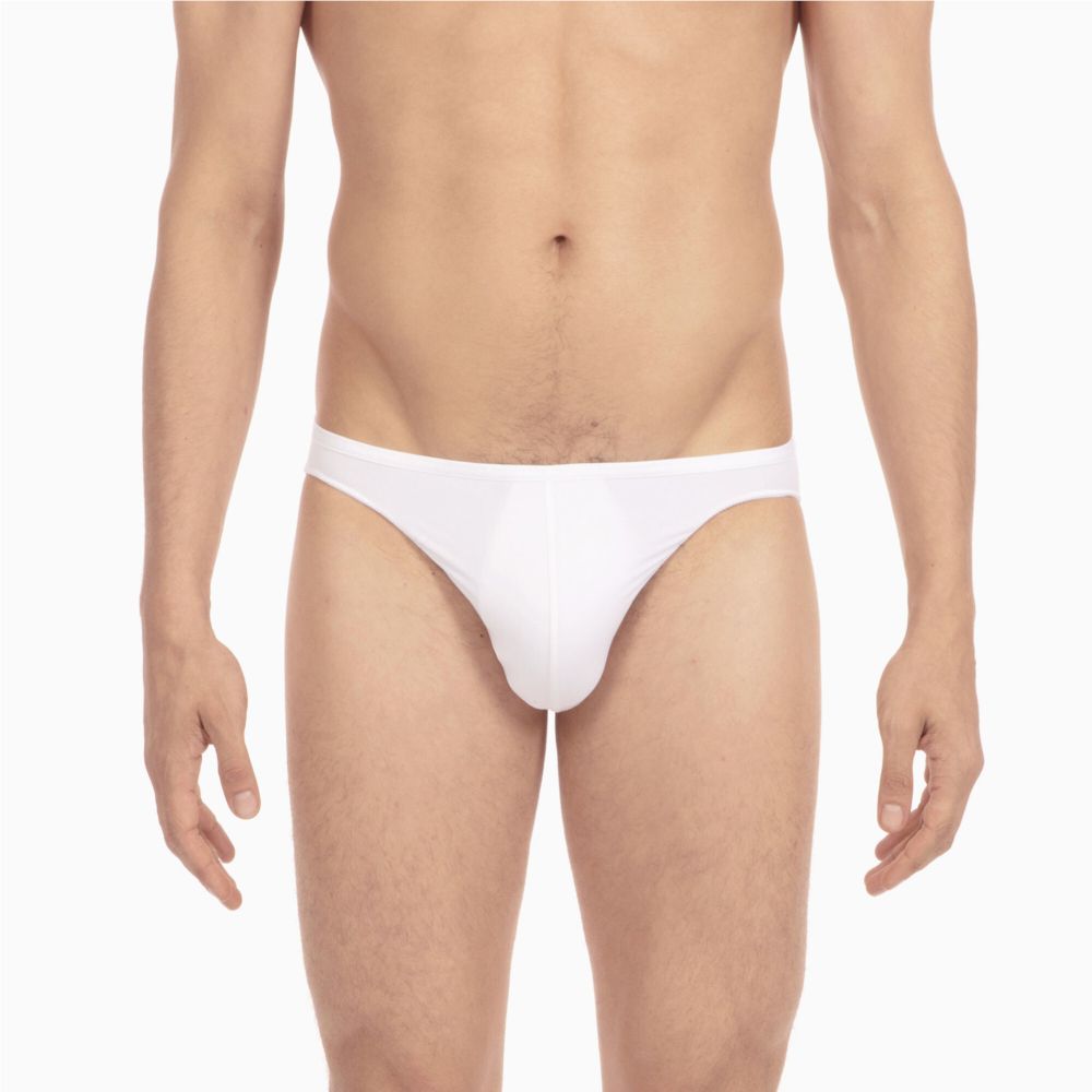 Мужские трусы слипы белые HOM PLUMES Micro Briefs 404756_400003