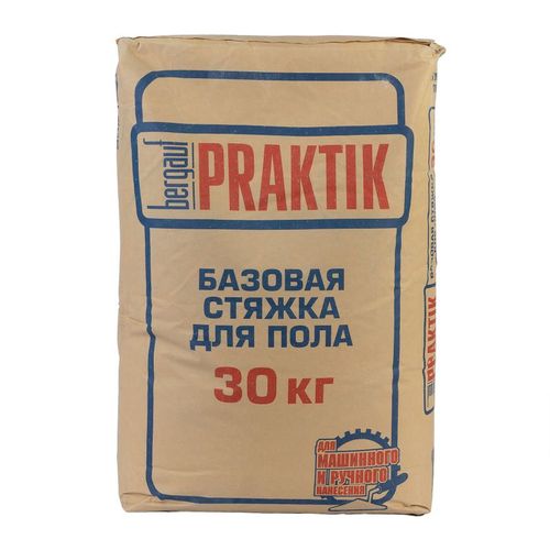 Стяжка для пола Бергауф Praktik М-200 базовая 30 кг