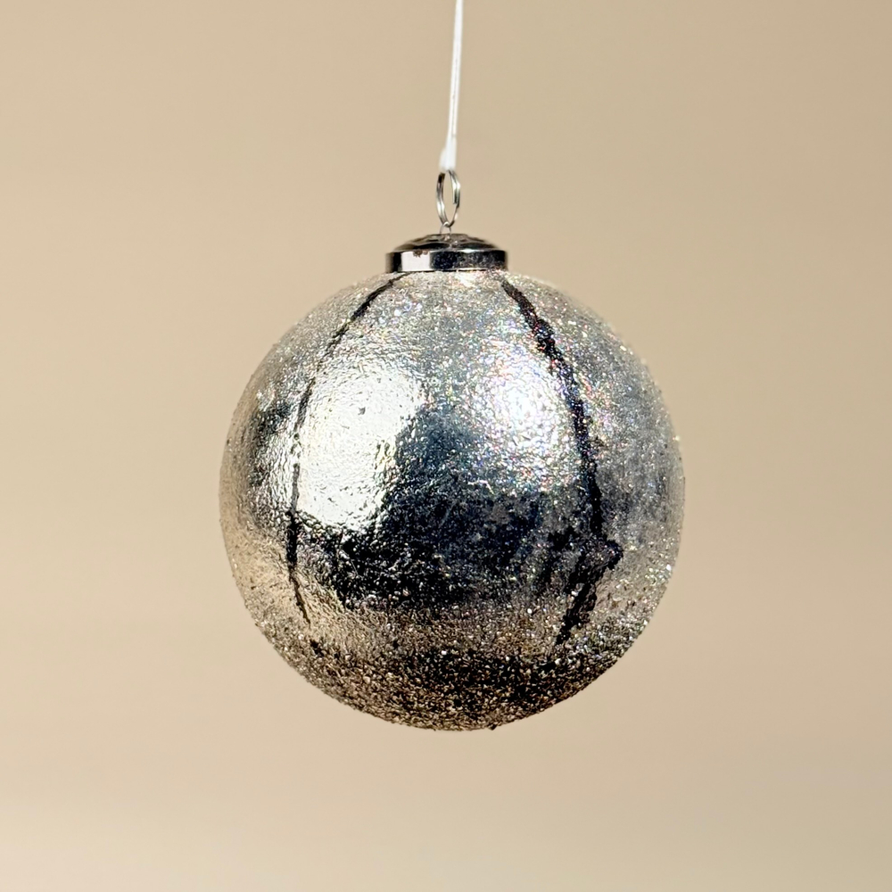 Елочная игрушка "Шар" (стекло), D13 см