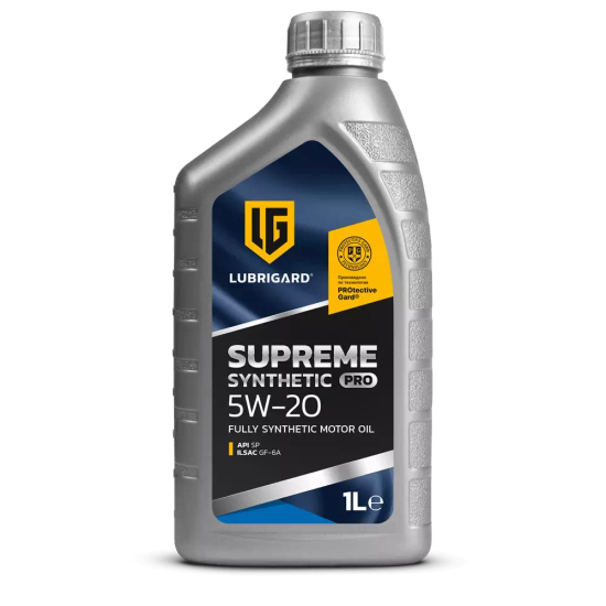 SUPREME SYNTHETIC PRO SAE 5W-20 LUBRIGARD масло