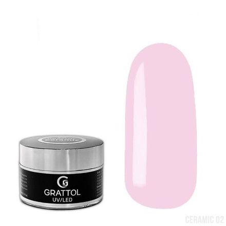 Grattol Camouflage Gel Ceramic 02 - Гель камуфлирующий, 15 мл