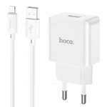 Зарядное устройство на Lightning Hoco C106A (white)