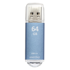 Флешка 64 GB USB 3.0/3.1 SmartBuy V-Cut (Синий)