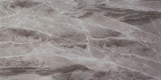 Стол "АСТИ" 160-240, керамика Italian Light Grey глянцевый, опоры черный муар