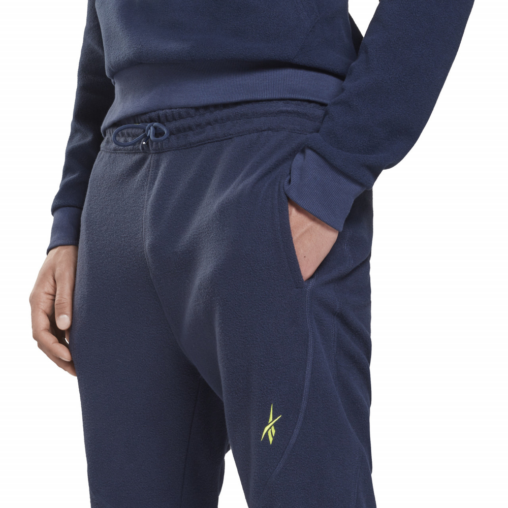 Мужские теннисные штаны Reebok WOR Fleece Pant - небесный