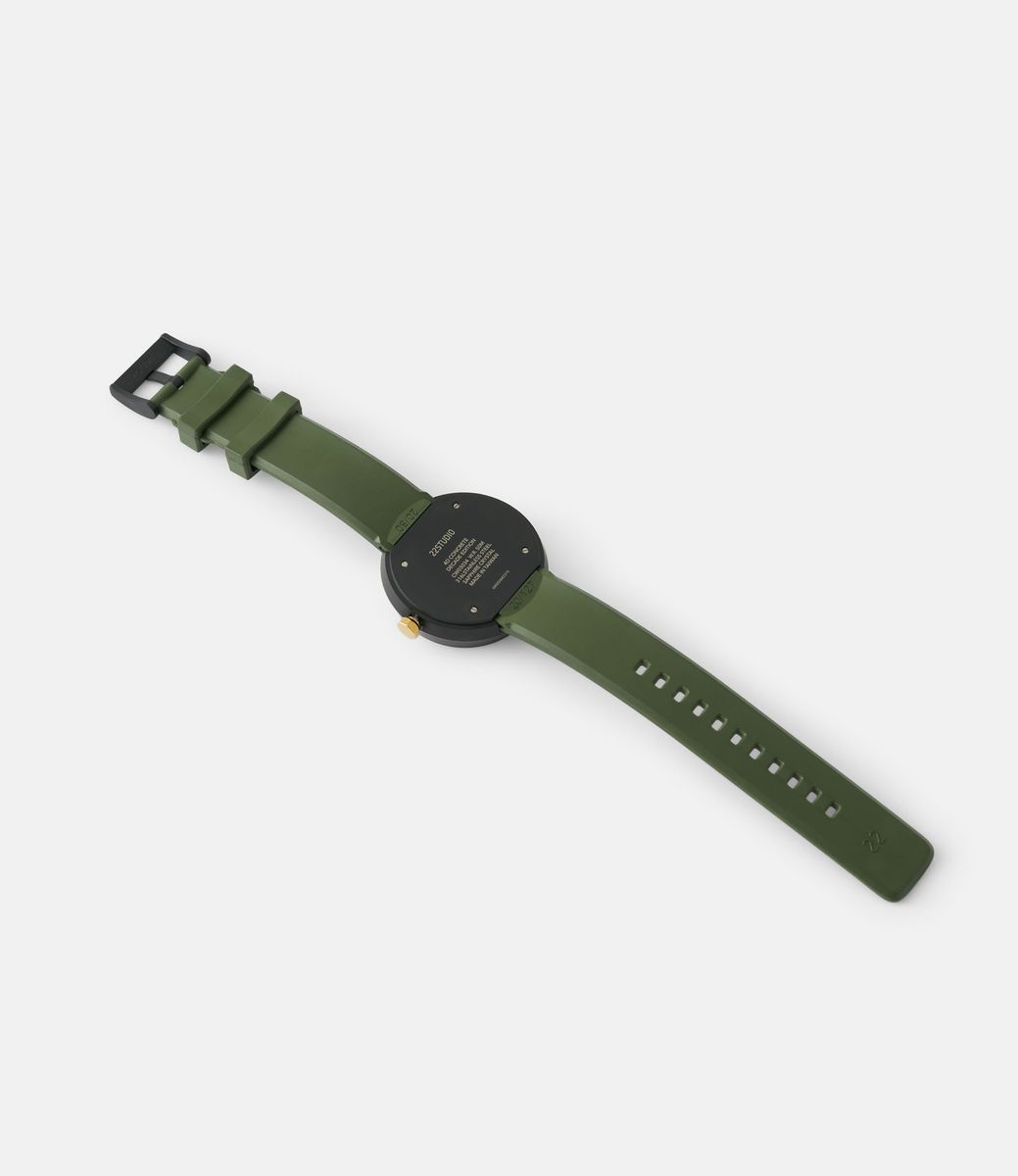 22 Studio 4D Decade Edition Moss — часы с циферблатом из бетона (44 мм)