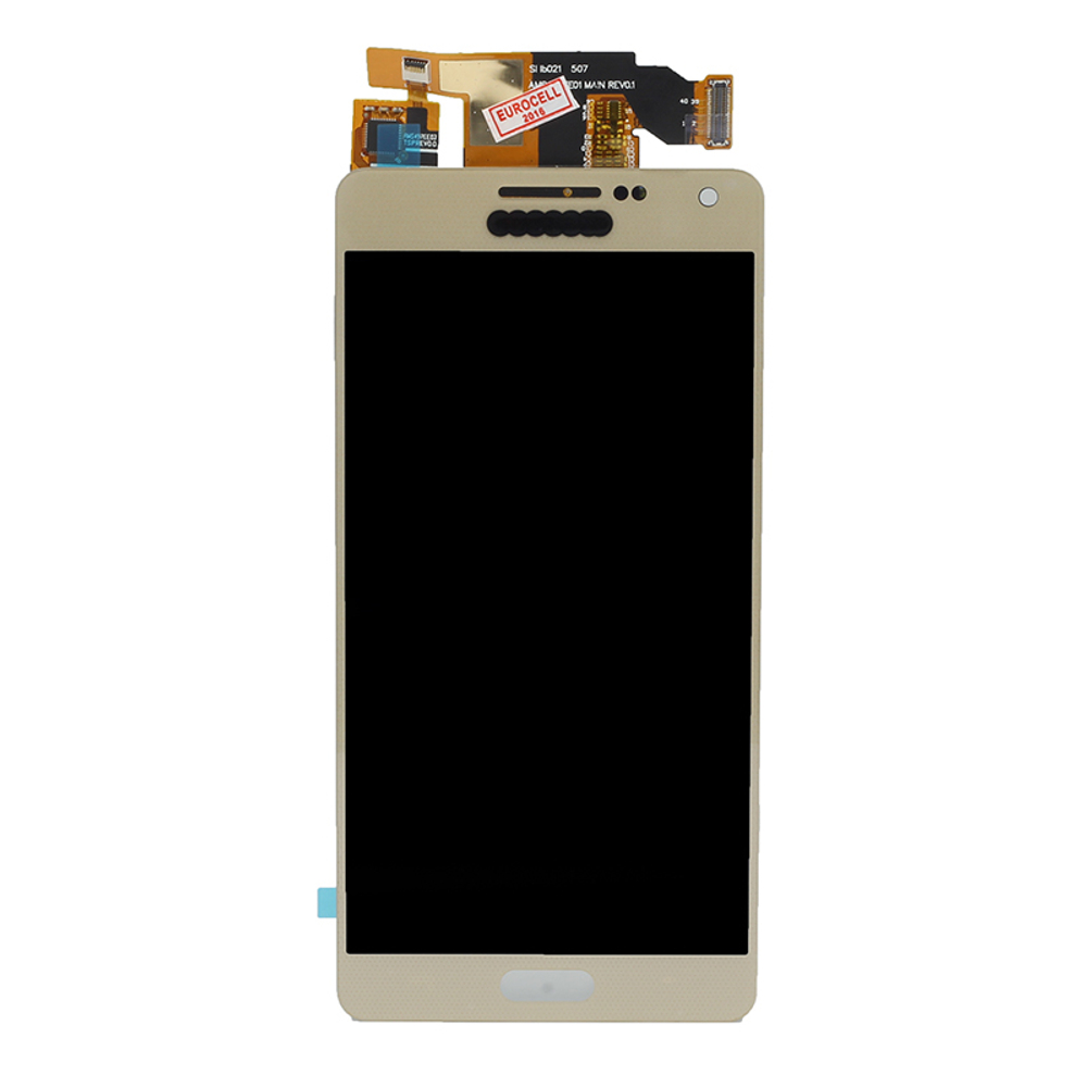 Дисплей для Samsung A500F (A5) в сборе с тачскрином Золото - (AMOLED, с регулировкой подсветки)