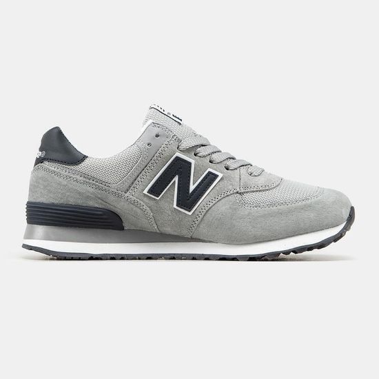 Кроссовки New Balance 574 Grey/Dark Blue